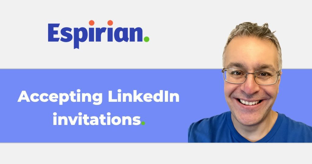 Accepting LinkedIn invitations