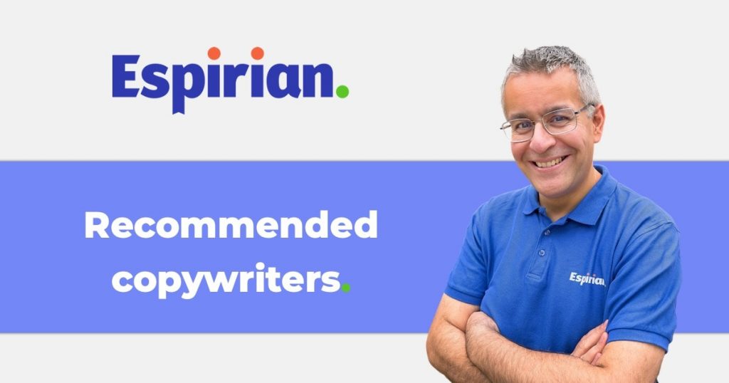Recommended copywriters