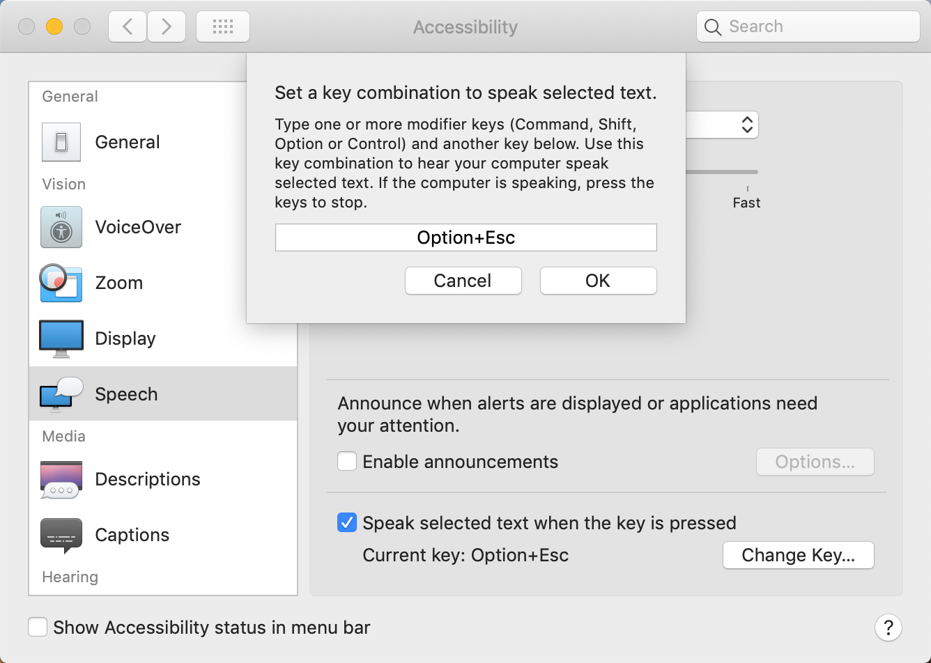 how to enable voice to text on mac