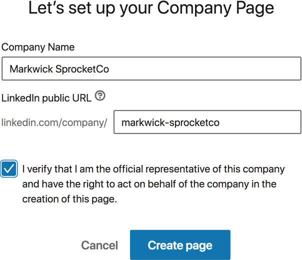 Enter a company name