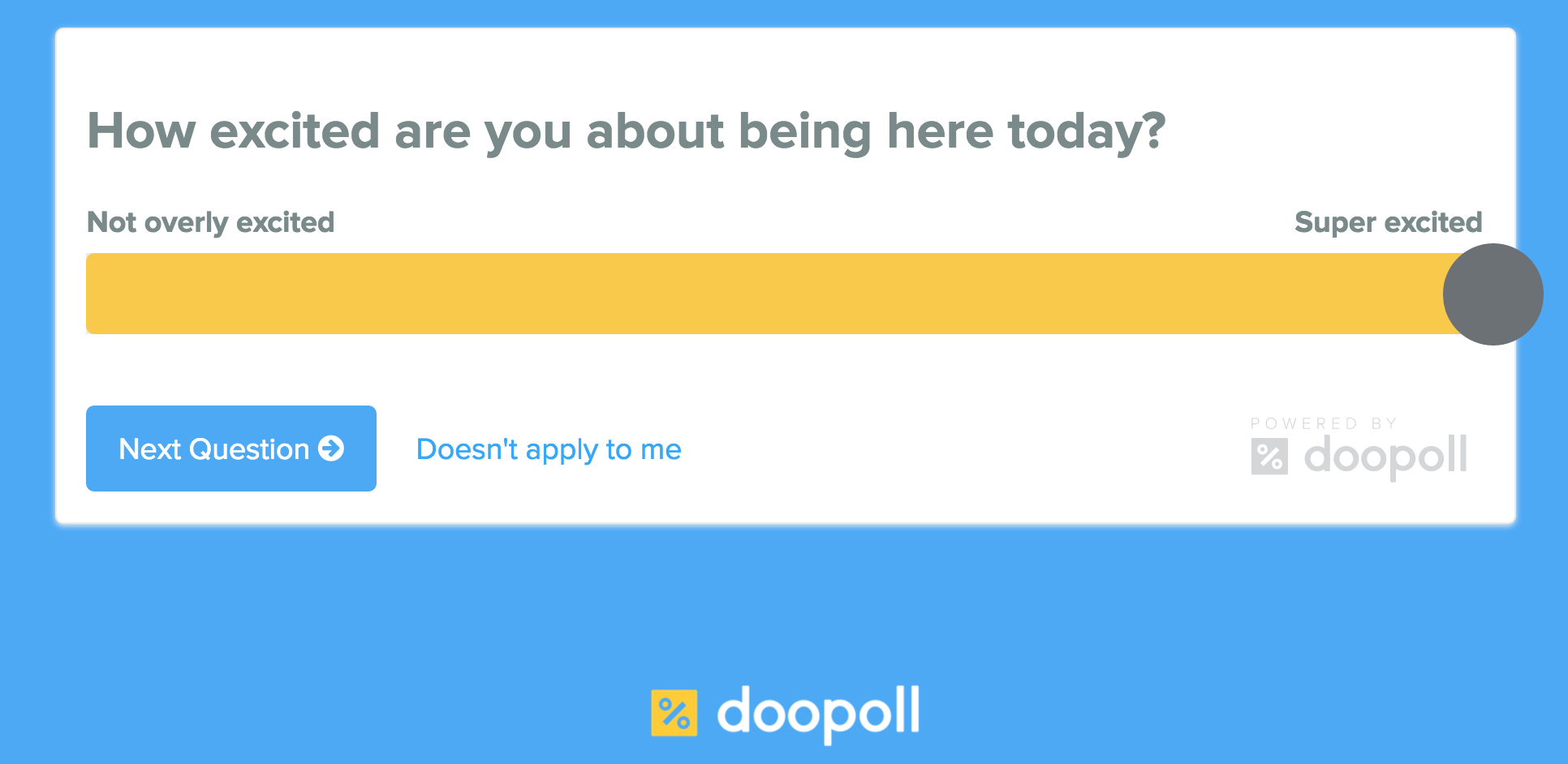 doopoll – polling with a simple UI