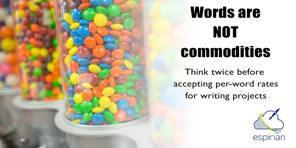 Words are not commodities