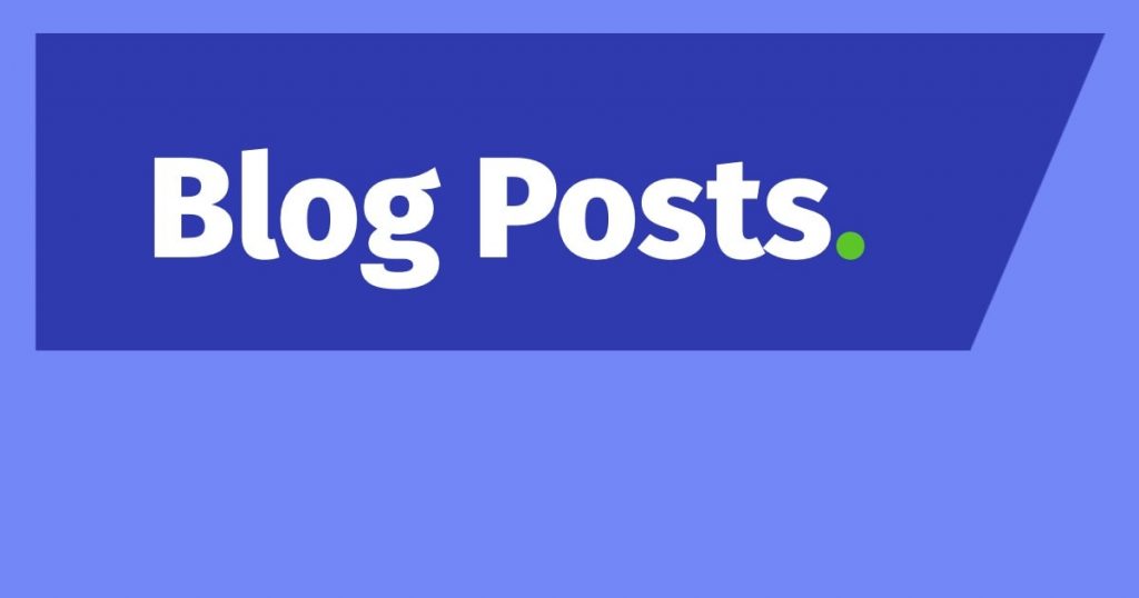 Blog posts