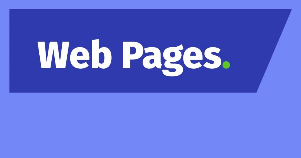 Web pages