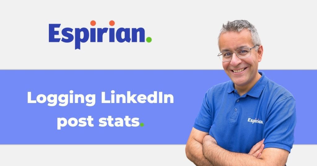 Logging LinkedIn post stats