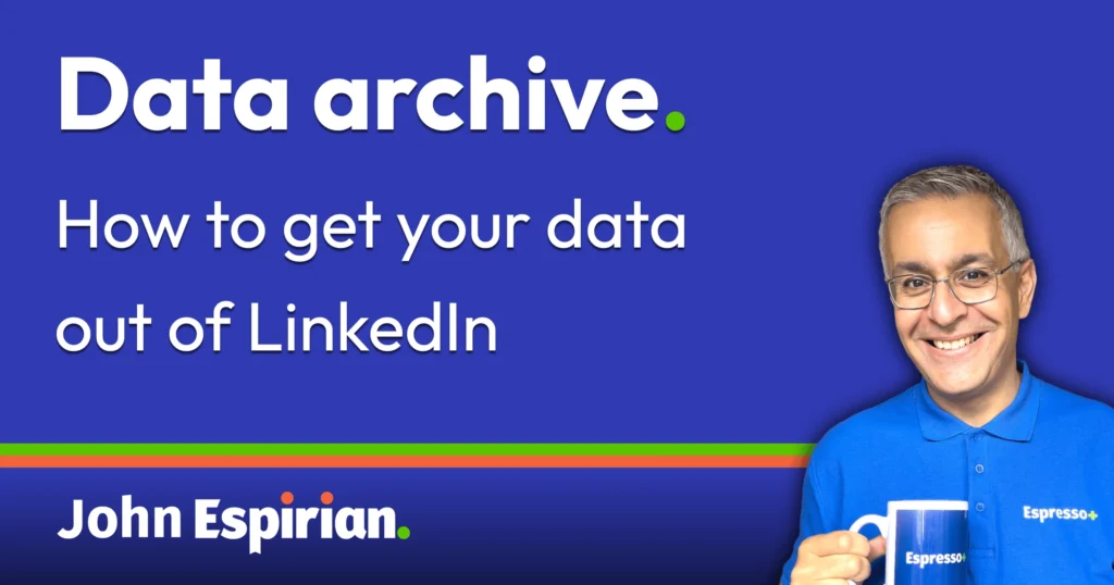 LinkedIn data archive