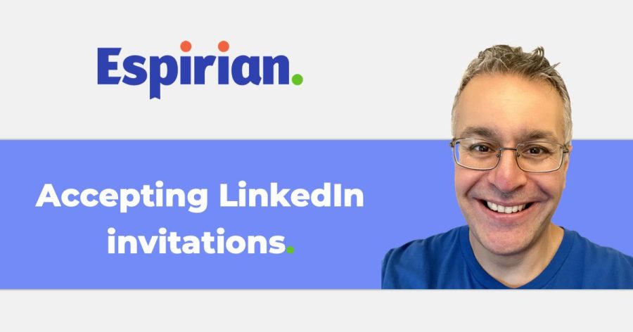 Accepting LinkedIn invitations