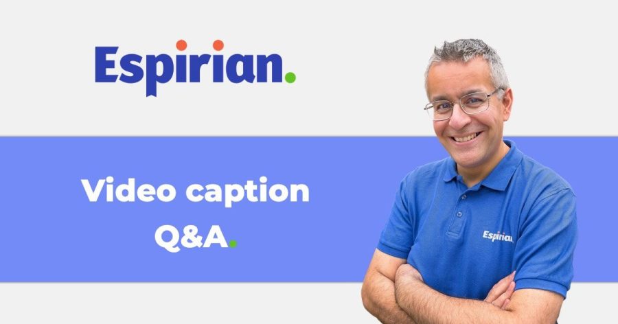 Video caption questions answered