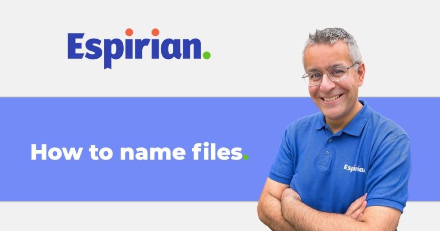 How to name files